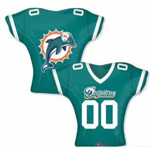 Miami Dolphins Jersey American Football Balloon